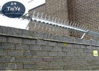 Transitoires pointues galvanisées de degré de sécurité de mur pour les portes et les barrières protectrices de murs