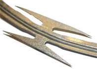 Type simple de rasoir galvanisé longue durée de matériel de fil d'acier de barbelé de rasoir