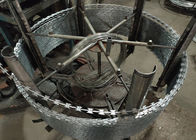 Barbelé galvanisé plongé chaud de rasoir diamètre de bobine de 450 millimètres pour la barrière
