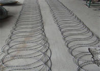Chaud du fil HDG de rasoir lové par enveloppe plate plongé galvanisé pour la barrière de sécurité