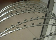 Noyau galvanisé par bande barbelée hélicoïdale de ruban de rasoir 18 po. de diamètre 50ft Rolls