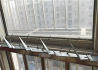 Le métal clôturant le degré de sécurité de mur cloue l'anti épaisseur de la longueur 2mm du vol 1.25m