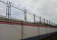 Rasoir soudé militaire Mesh Fence For Perimeter Protection de losange