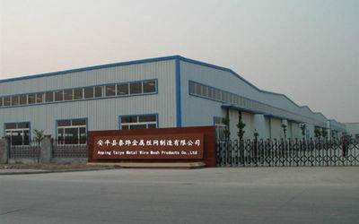 Chine Anping Taiye Metal Wire Mesh Products Co.,Ltd usine