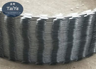 Matériel de fil d'acier et barbelé pointu galvanisé de rasoir de la lame BTO-22 standard de préparation de surface
