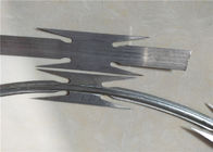 Type barbelé barbelé de matériel de fil de fer et de rasoir de croix de lame de rasoir de Cbt65
